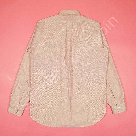 Brooks Brothers Shirt Mens 14.5 34 Red OCBD Vintage Trad Fit 90s Made In USA - Picture 3 of 5